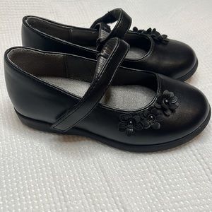 Toddler Black Cupcake Dress Shoes. Size 9 Toddlers